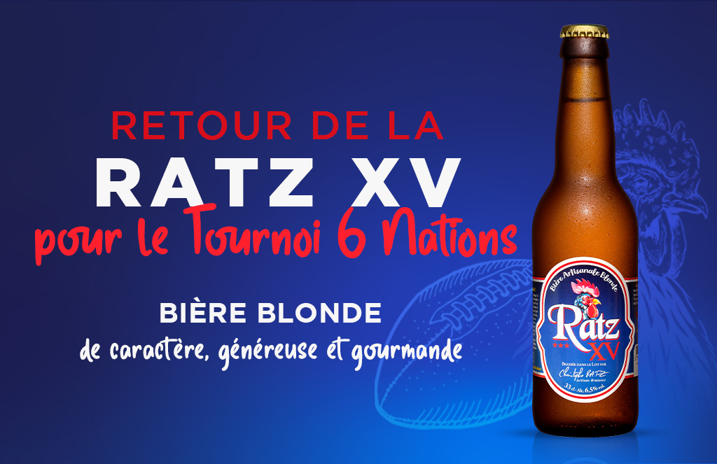 La bière Ratz XV est de retour en 33cl et 75cl