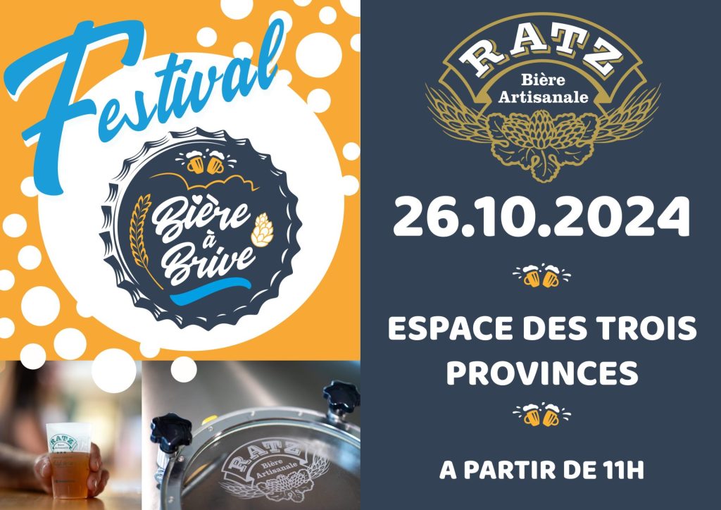 Brasserie Artisanale Ratz au Festival Bière à Brive